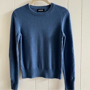 NAADAM Blue Cashmere Crew Sweater